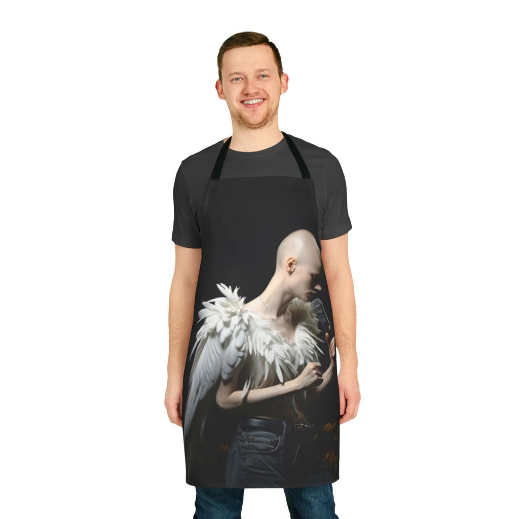 Sinead O'Connor inspired apron for music lovers