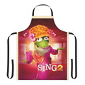 Sing 2 inspired apron with cute characters from the animated movie