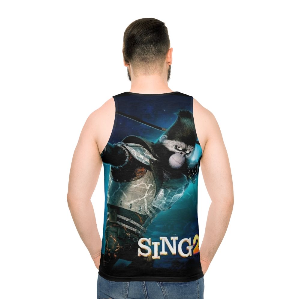 Sing 2 Unisex Tank Top featuring animal characters