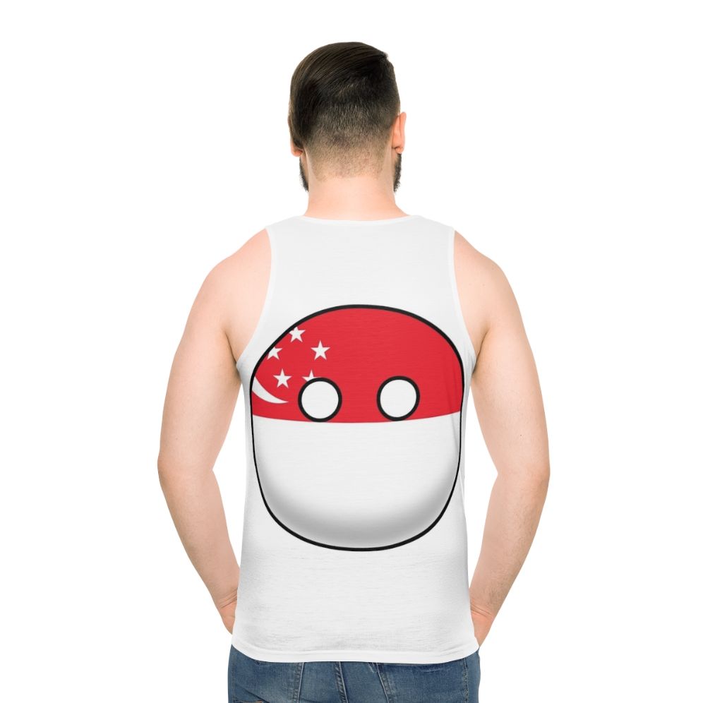 Singapore Countryball Unisex Tank Top