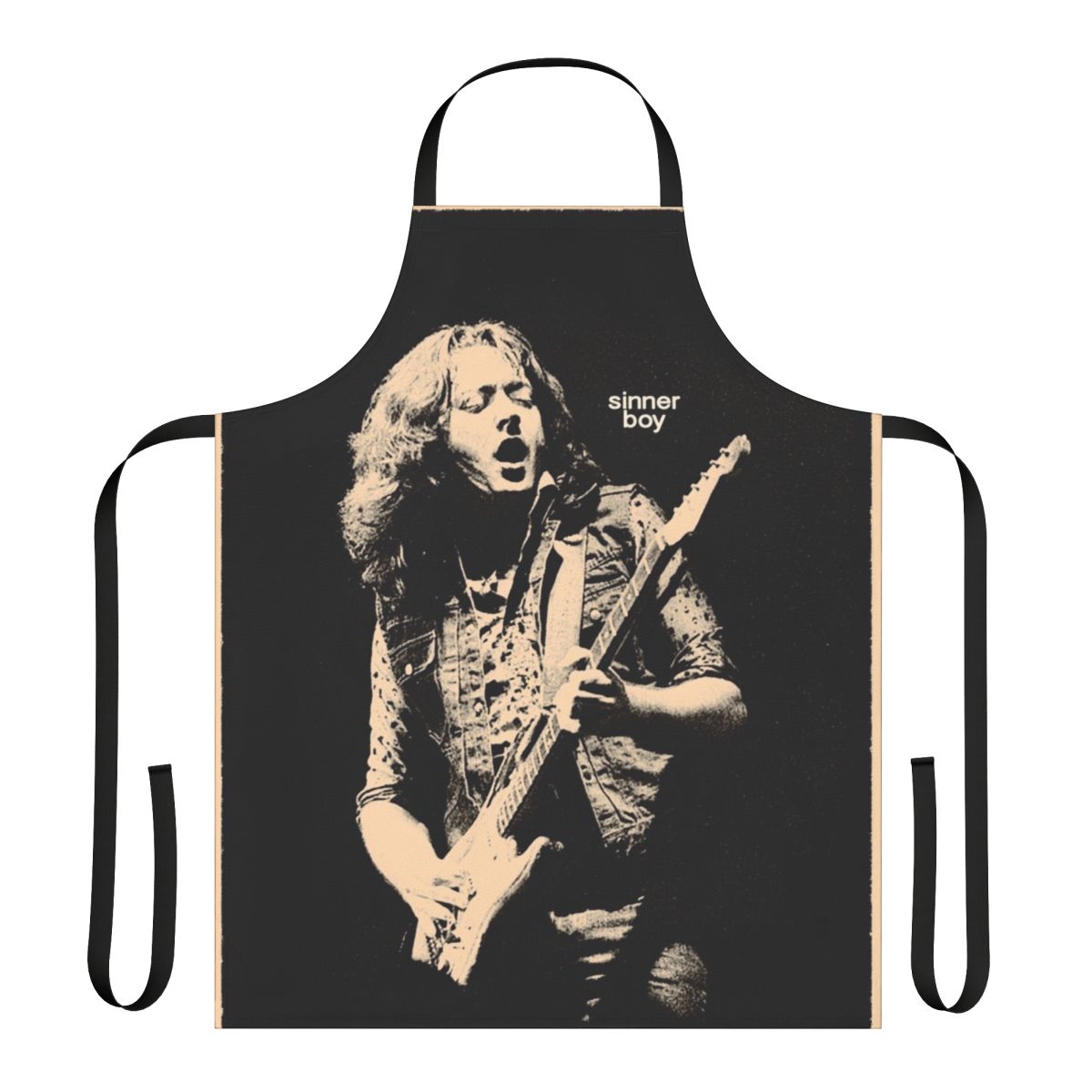 Sinner's Blues Apron - Featuring a stylish design inspired by blues music and Irish culture