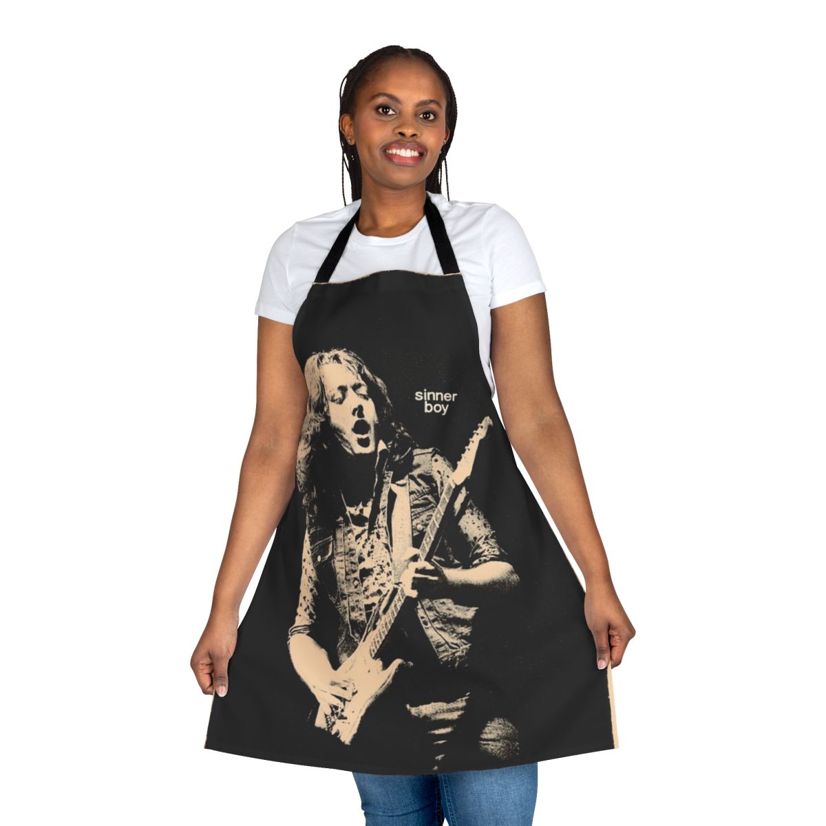 Sinner's Blues Apron - Featuring a stylish design inspired by blues music and Irish culture