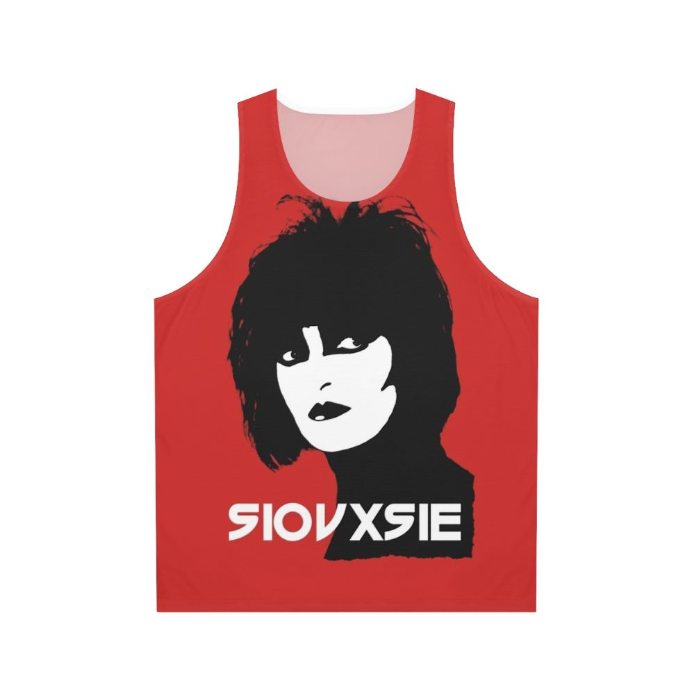 Siouxsie Gothic Post Punk Unisex Tank Top