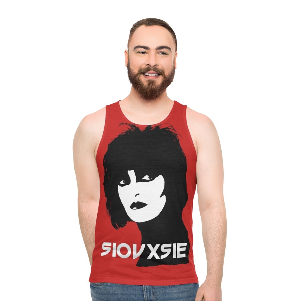 Siouxsie Gothic Post Punk Unisex Tank Top