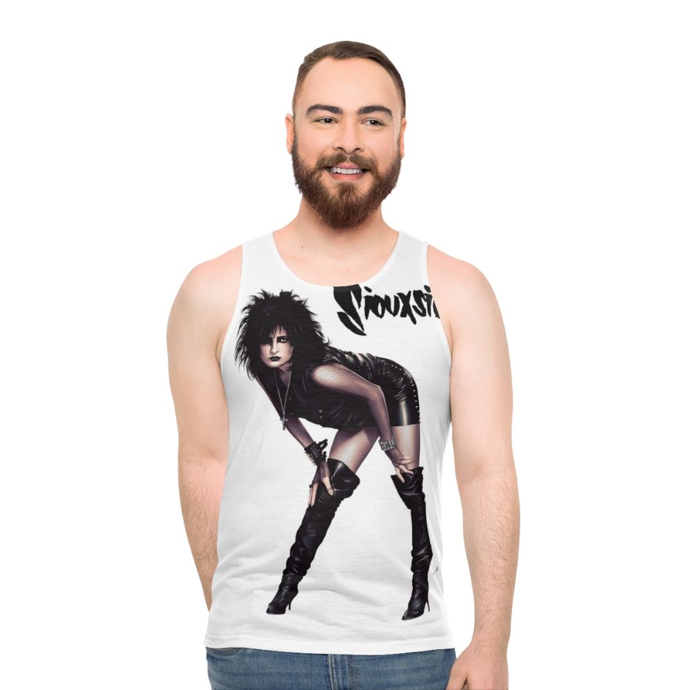 Siouxsie Sioux goth rock band unisex tank top