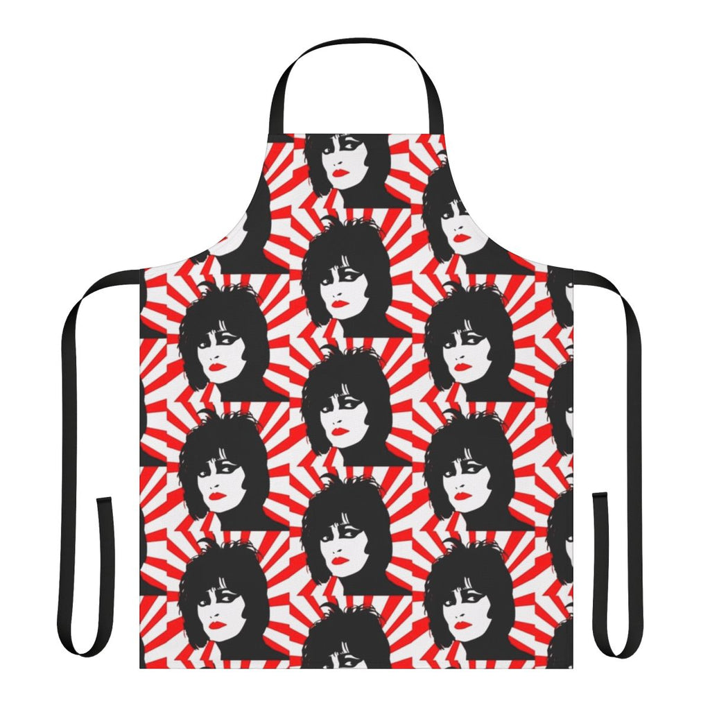 Siouxsie Sioux Inspired 80s Goth Punk Retro Apron
