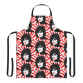 Siouxsie Sioux Inspired 80s Goth Punk Retro Apron