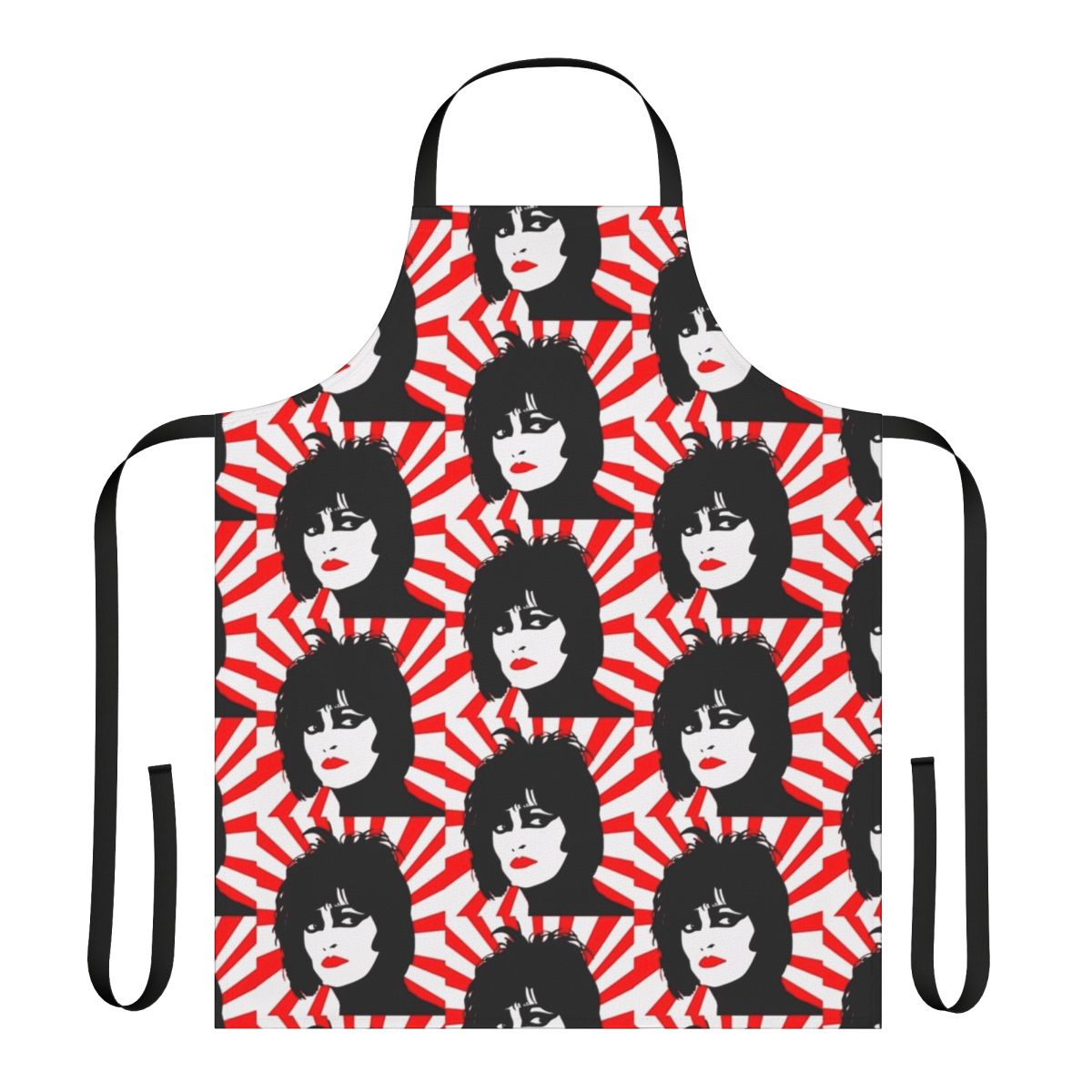 Siouxsie Sioux Inspired 80s Goth Punk Retro Apron