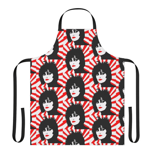 Siouxsie Sioux Inspired 80s Goth Punk Retro Apron