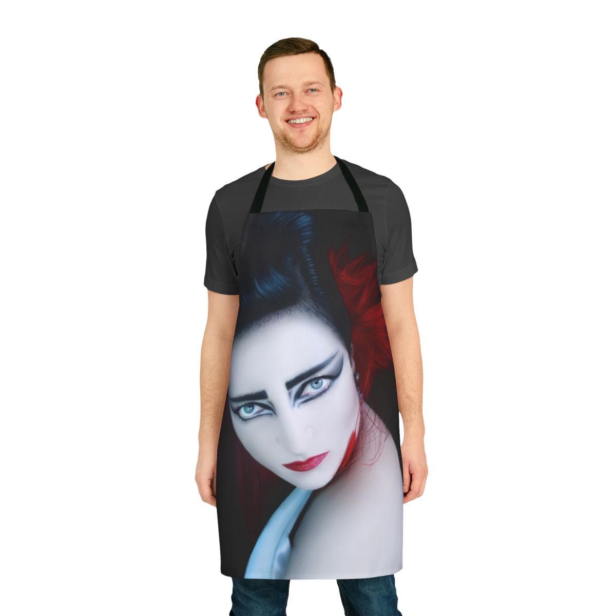 Siouxsie Sioux Inspired Apron - Goth Punk 80s Post Punk Tribute