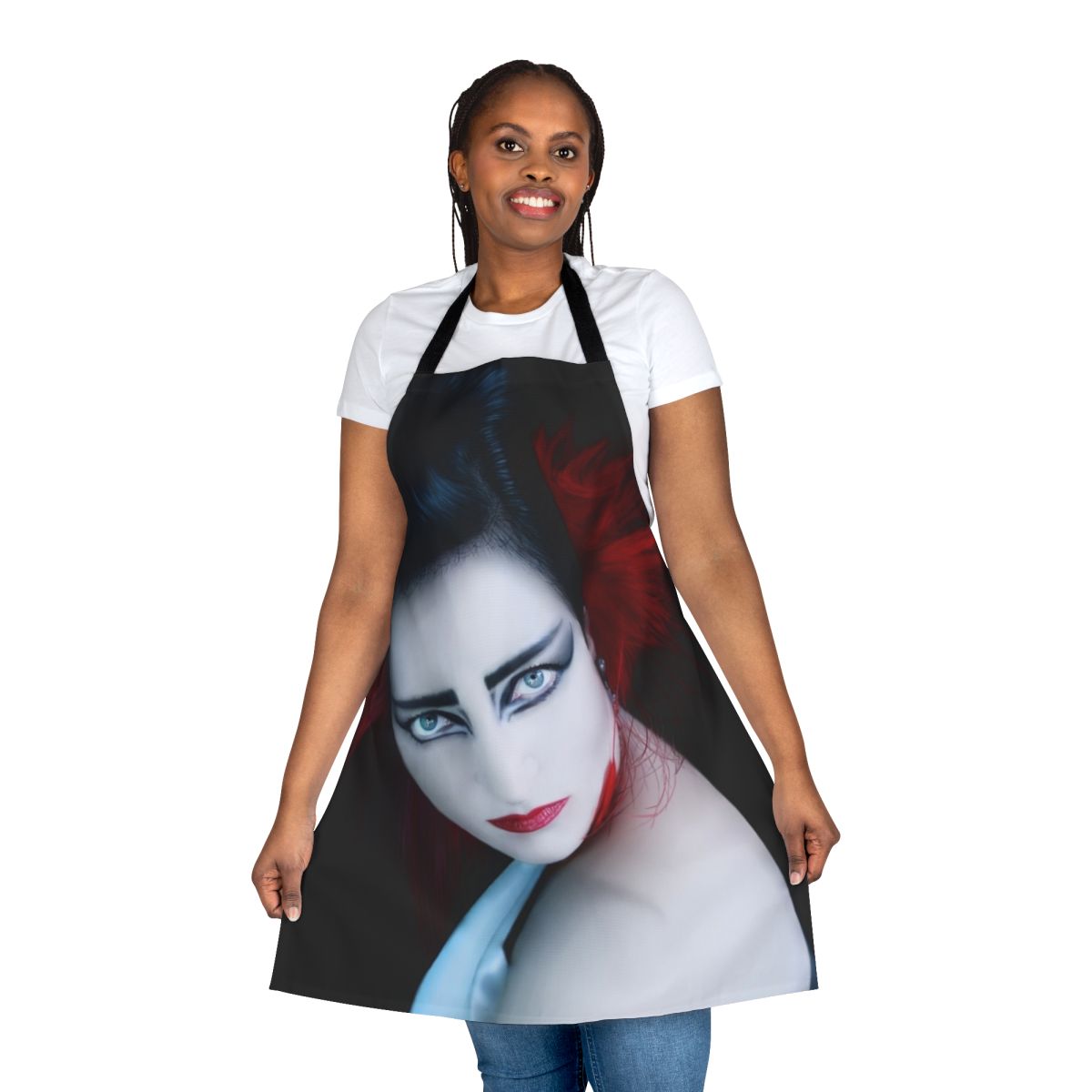 Siouxsie Sioux Inspired Apron - Goth Punk 80s Post Punk Tribute