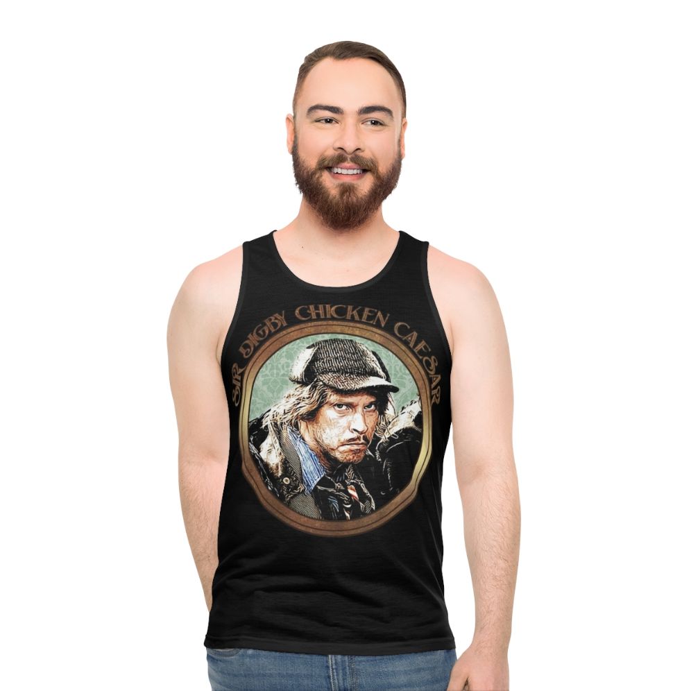 Sir Digby Chicken Caesar Unisex Comedy Tank Top