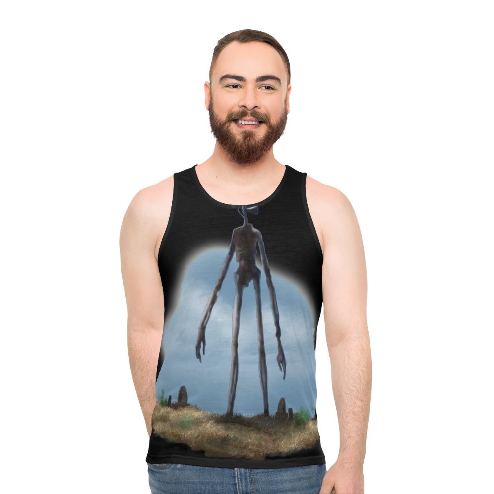 Sirenhead unisex horror tank top