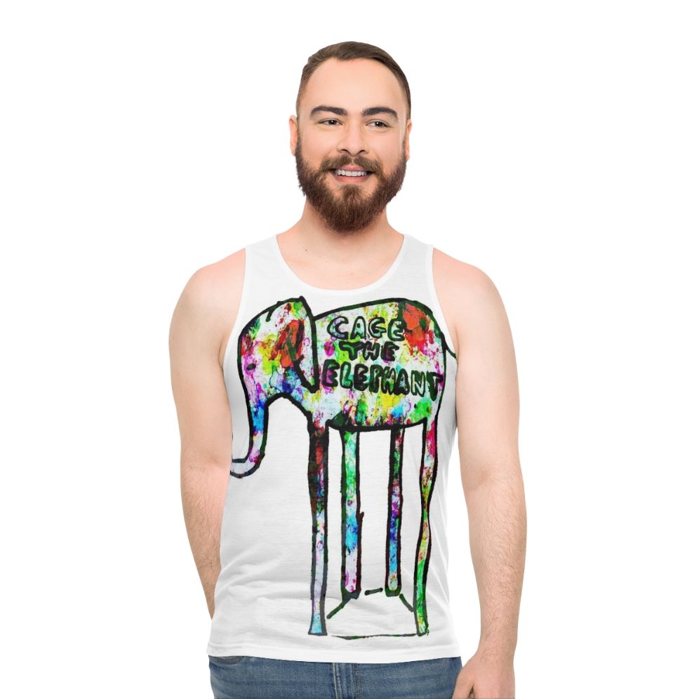 Sixcag Elephant World Tour 2020 Unisex Tank Top