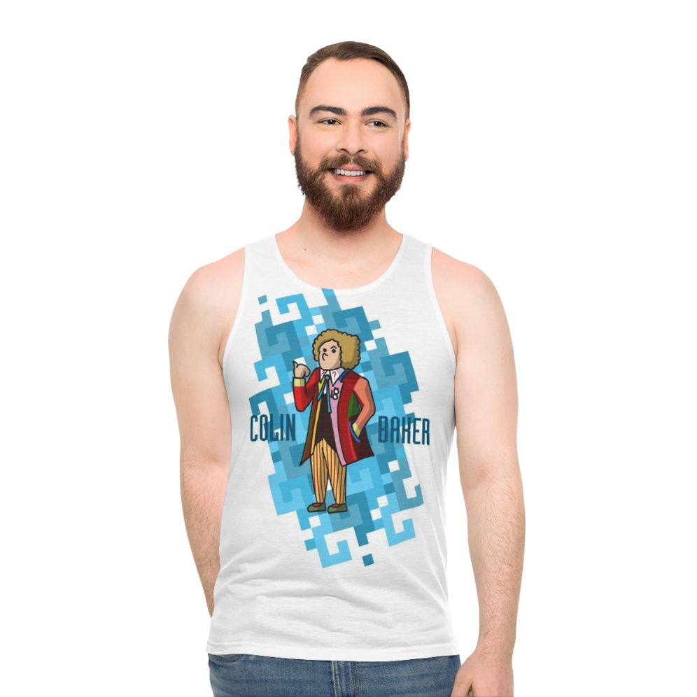 Sixth Doctor Who Unisex Tank Top