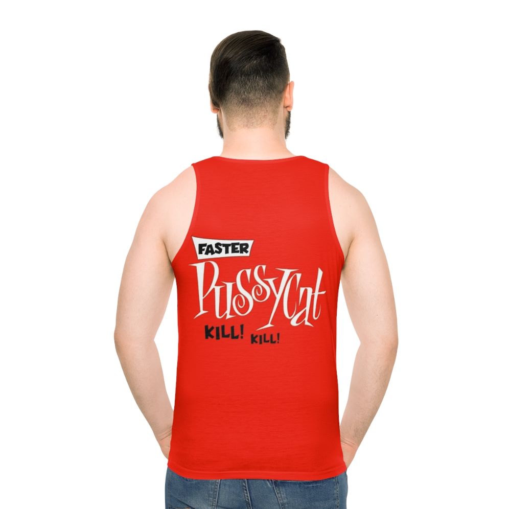 Sixties b-movie unisex tank top