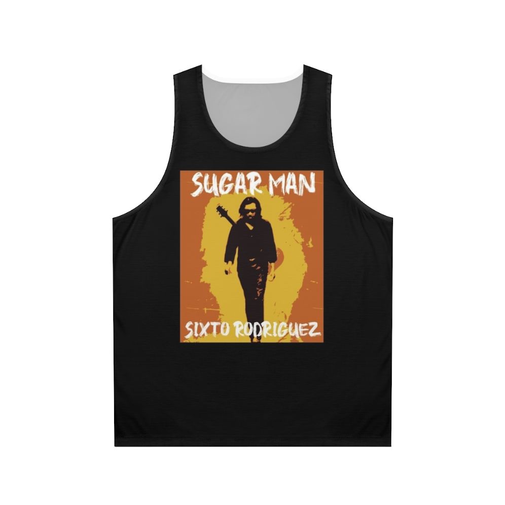 Sixto Rodriguez Retro Unisex Tank Top