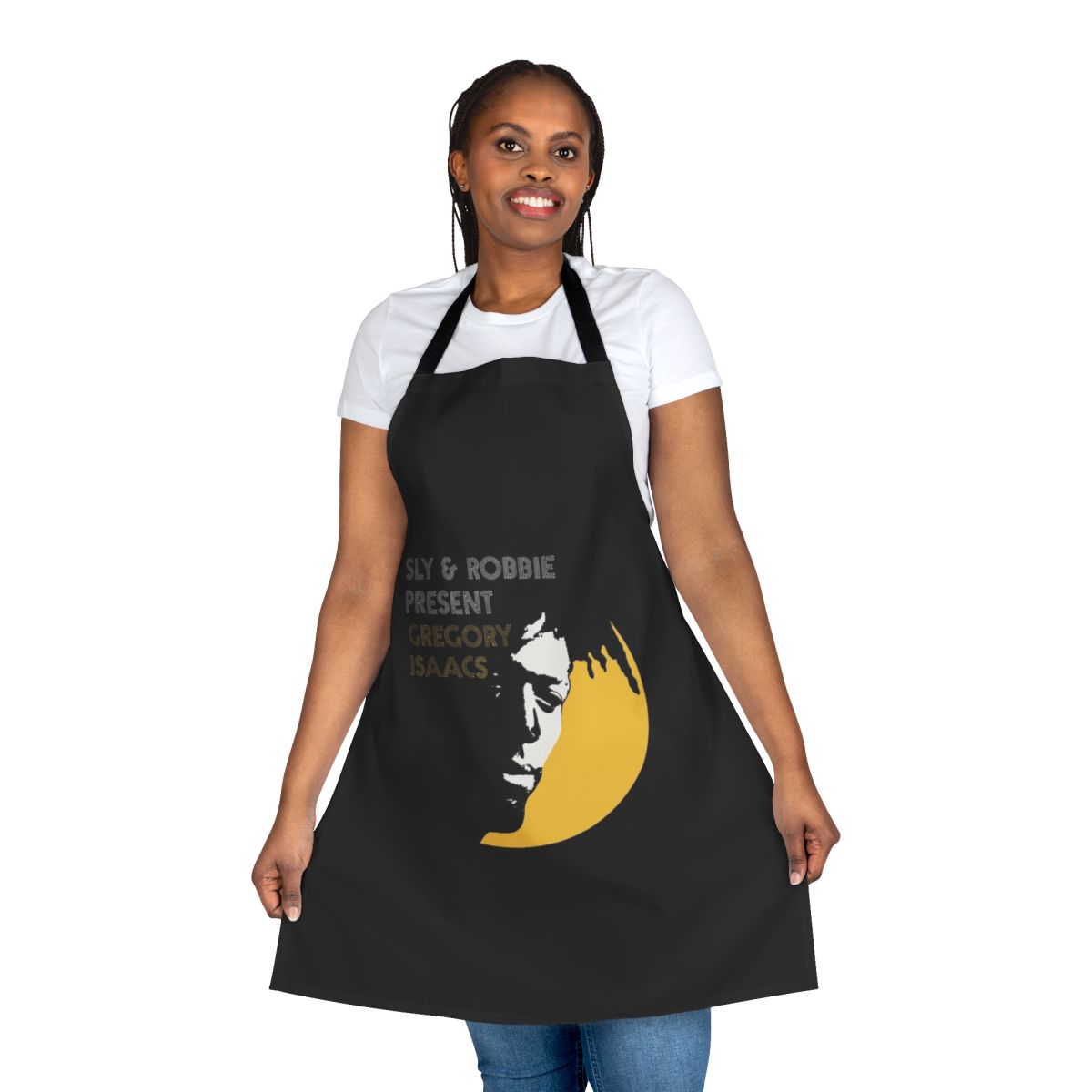 Sly and Robbie Present Gregory Isaacs Apron with Ska, Rocksteady, and Dancehall Influences