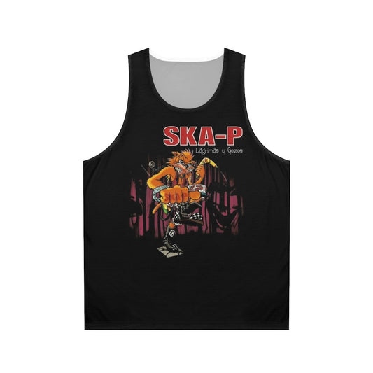 Ska Punk Lagrimas Y Gozos Unisex Tank Top