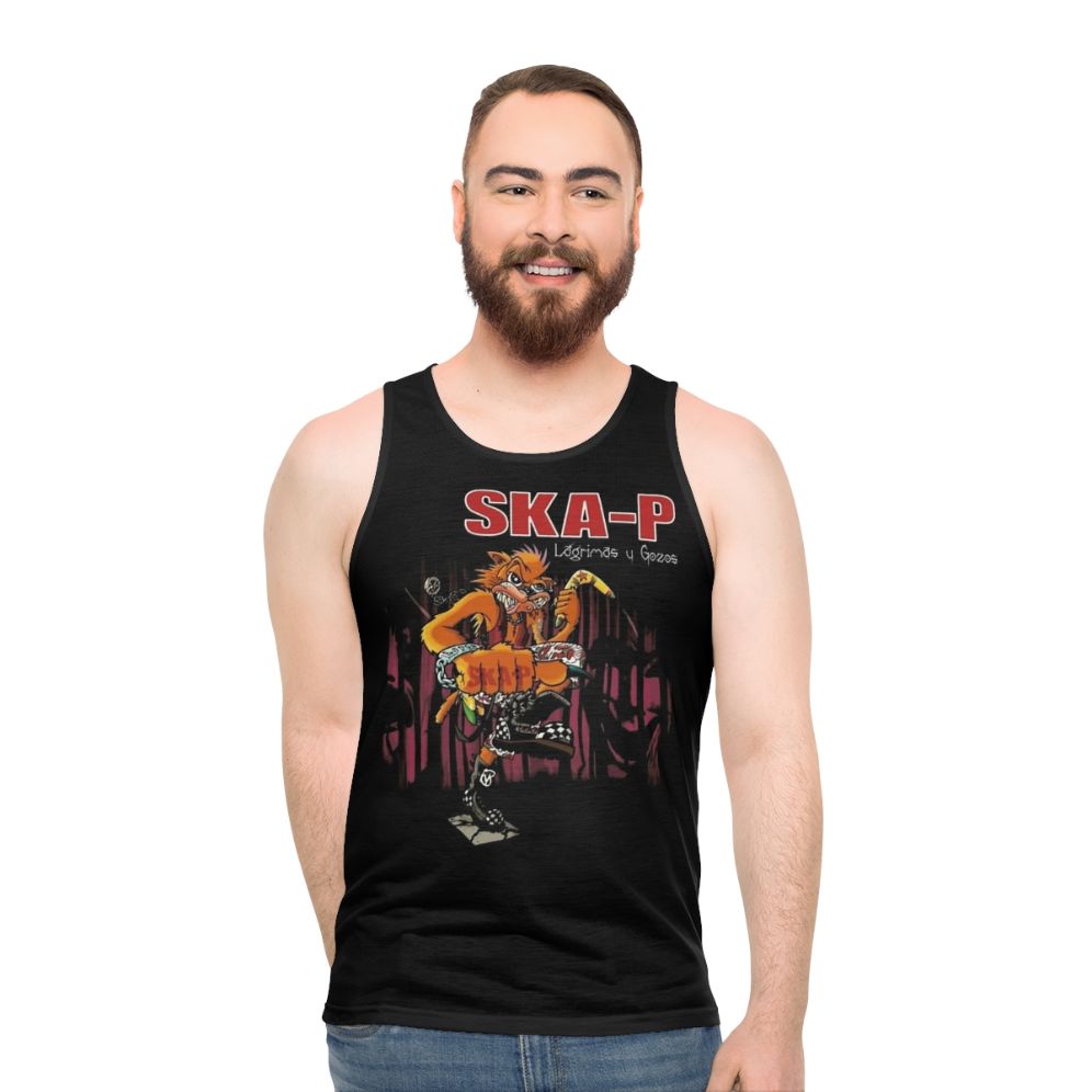 Ska Punk Lagrimas Y Gozos Unisex Tank Top