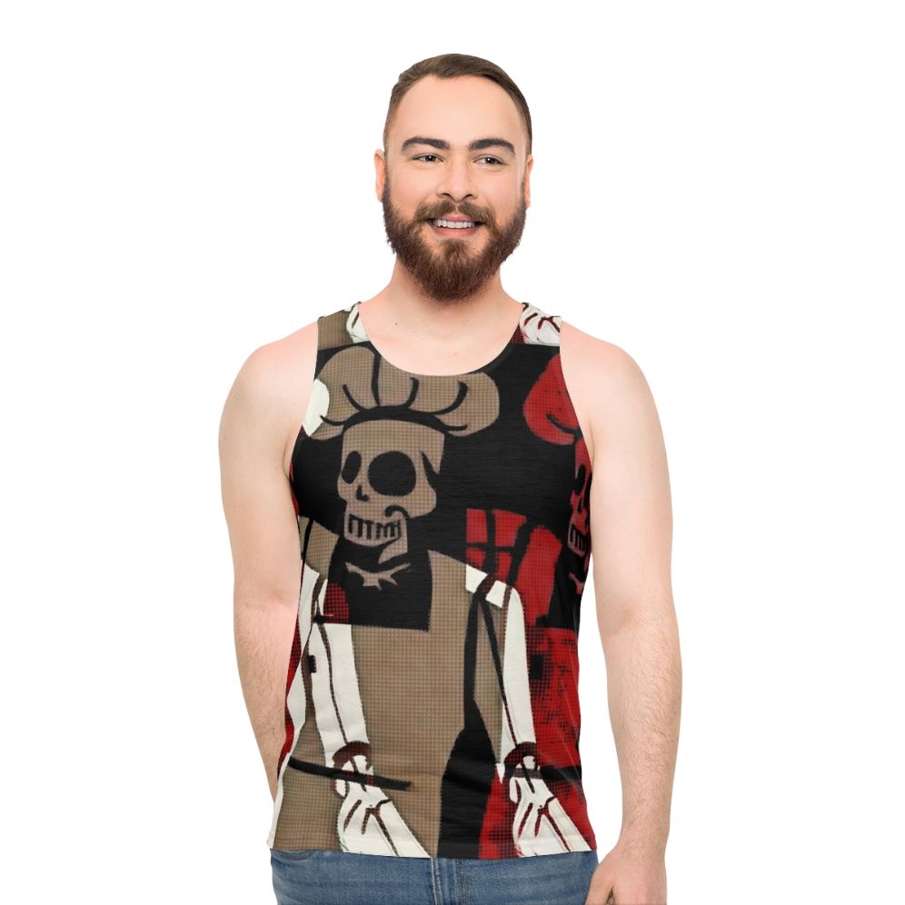 Skeleton Chef Unisex Tank Top