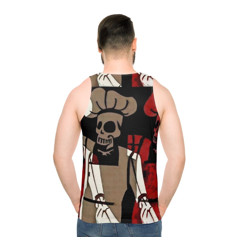 Skeleton Chef Unisex Tank Top