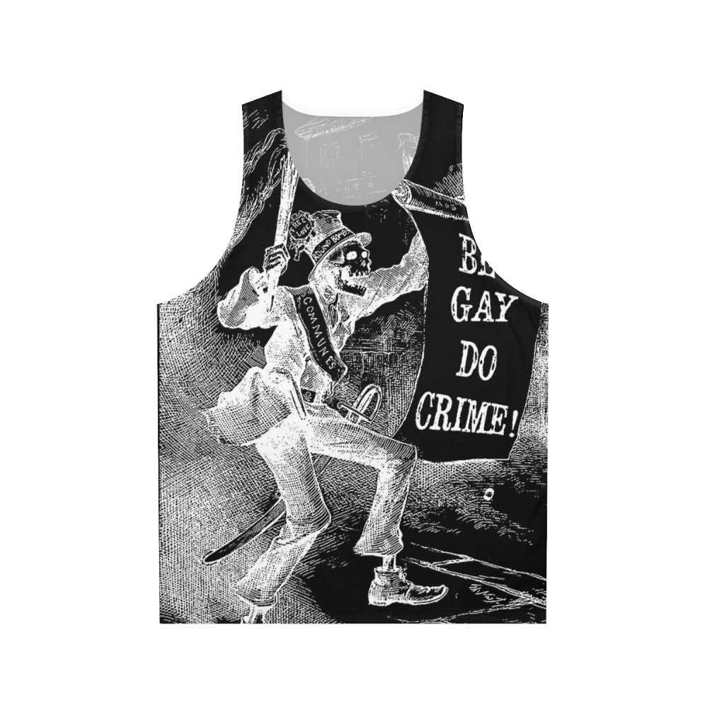 Skeleton Queer LGBTQ Unisex Tank Top
