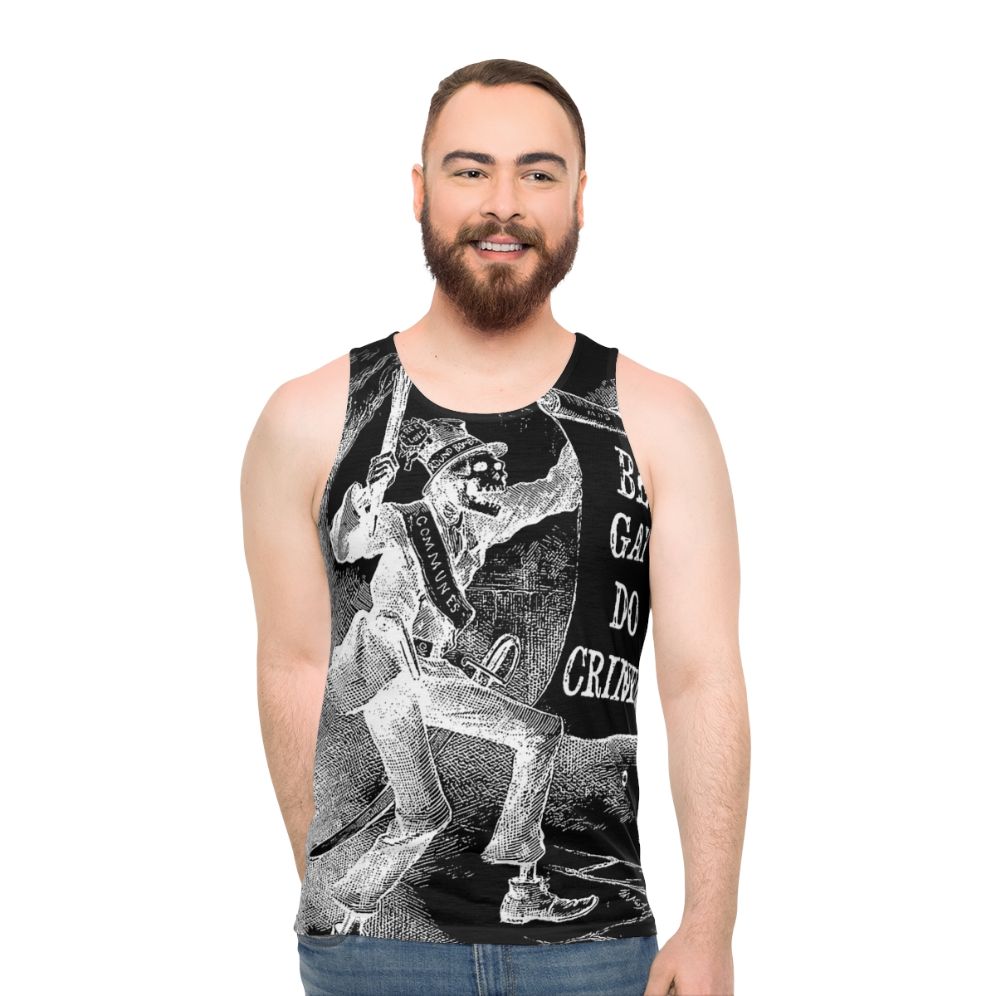 Skeleton Queer LGBTQ Unisex Tank Top