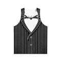 Skeleton in Tuxedo Halloween Unisex Tank Top