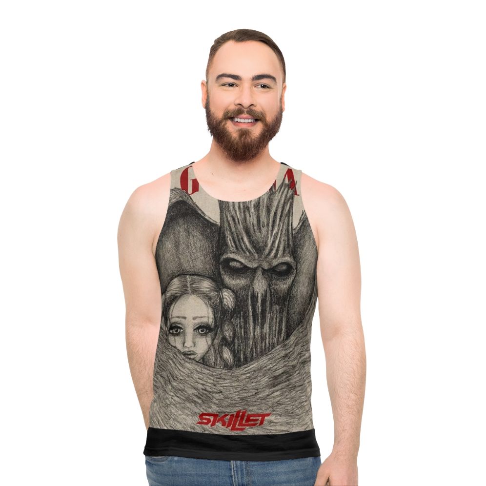 Unisex "Not Gonna Die" Skillet Band Graphic Tank Top