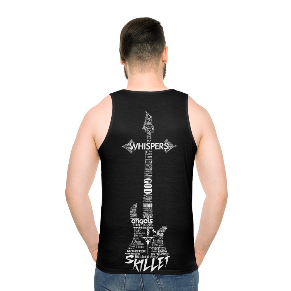 Skillet Guitar Typography Unisex Tank Top