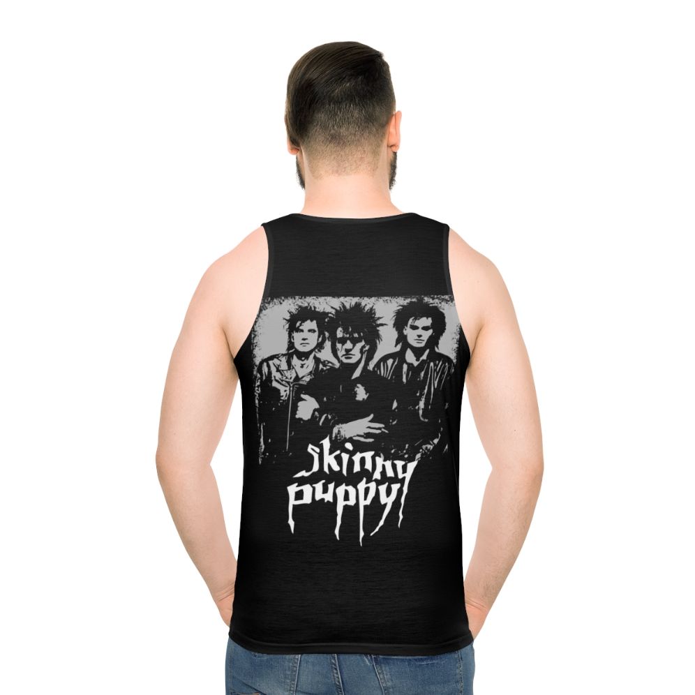 Skinny Puppy post punk and gothic unisex tank top