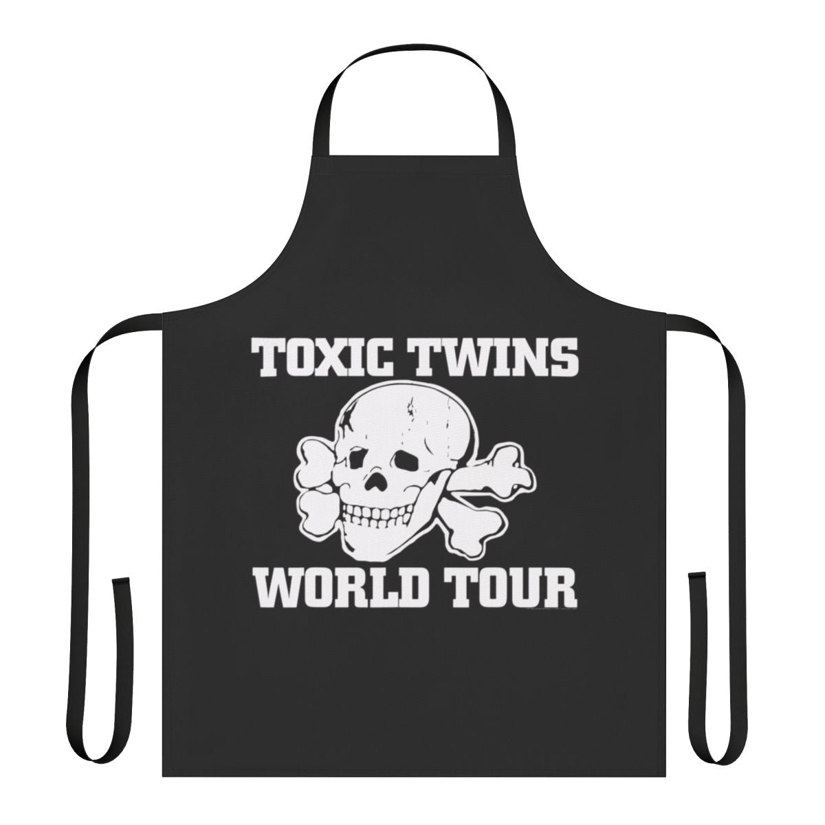 Toxic Twins Inspired Skull Design Music Apron