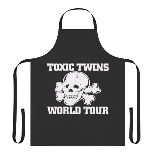 Toxic Twins Inspired Skull Design Music Apron