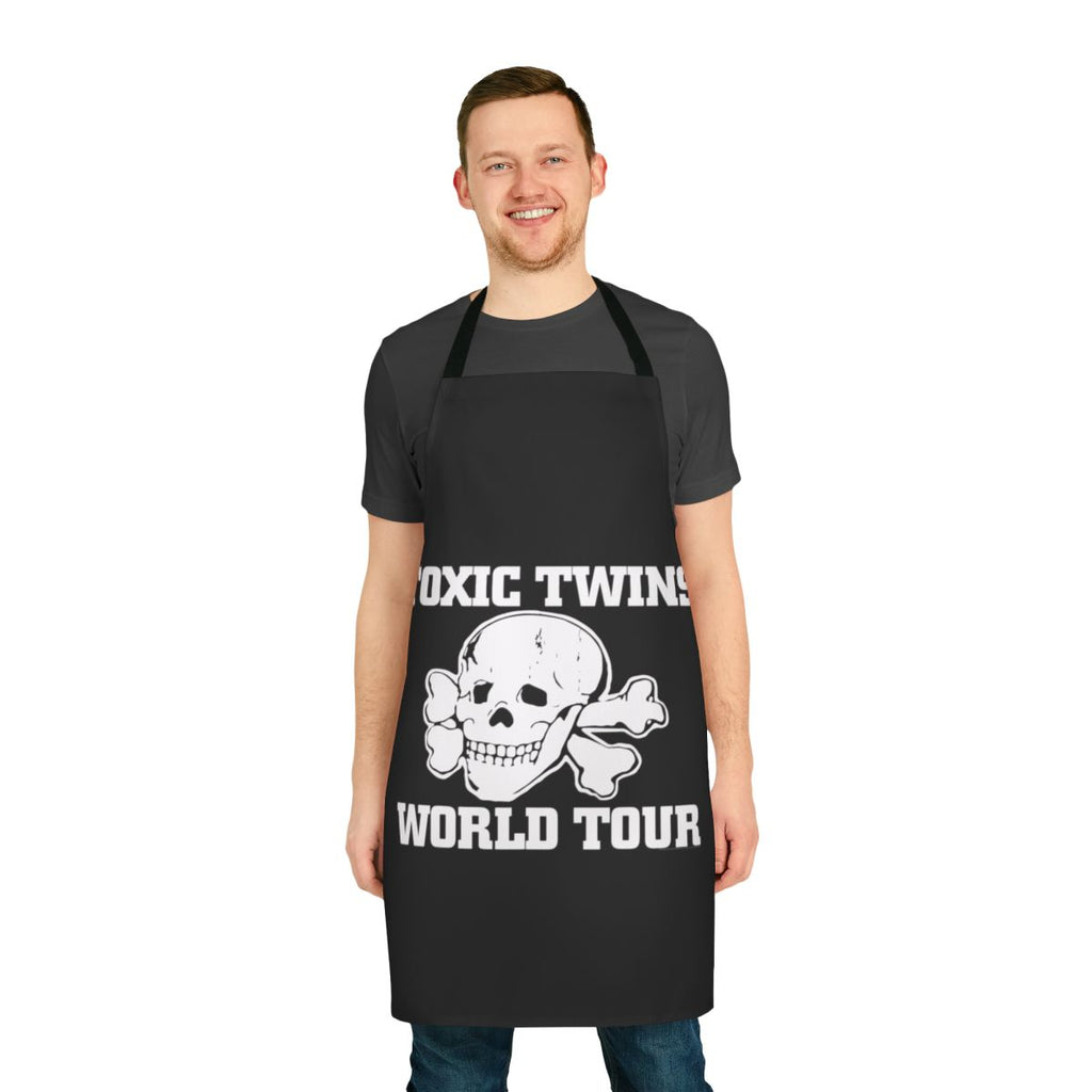 Toxic Twins Inspired Skull Design Music Apron