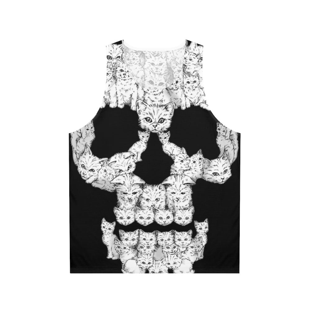 Skull graphic unisex tank top
