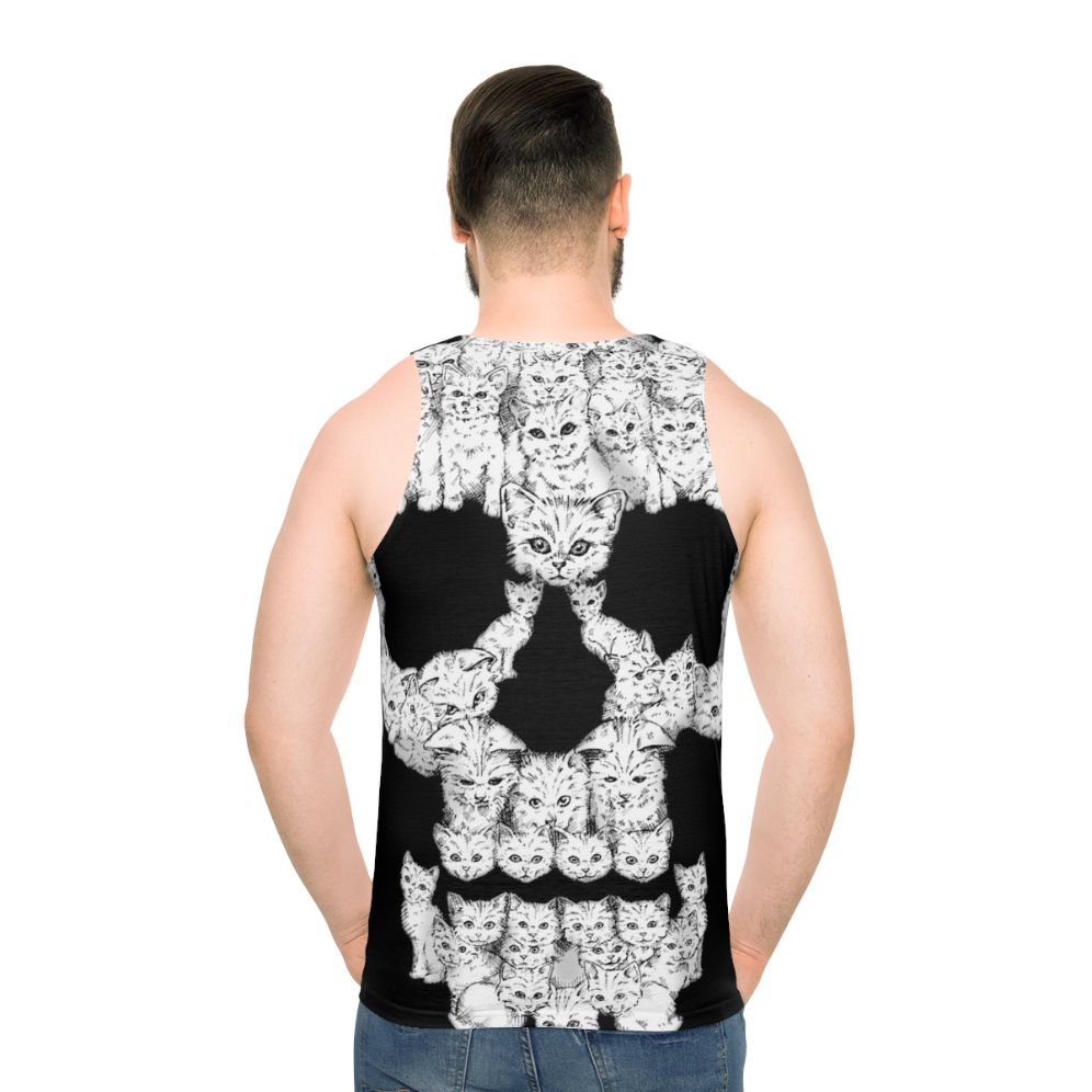 Skull graphic unisex tank top