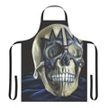 Skull Spaceman Inspired Apron for Kiss Fans, featuring a unique and striking graphic design