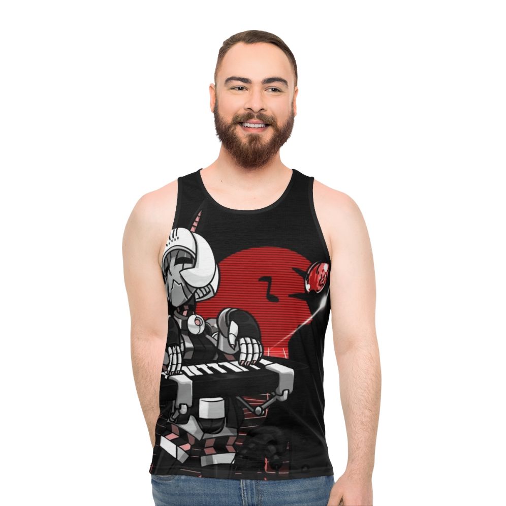 Skullgirls Robo Fortune Brain Drain Unisex Tank Top