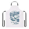 Skydiver themed funny apron with ironic sarcastic saying
