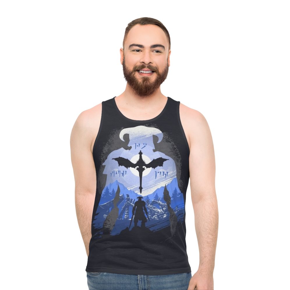 Skyrim Dragonborn Unisex Tank Top