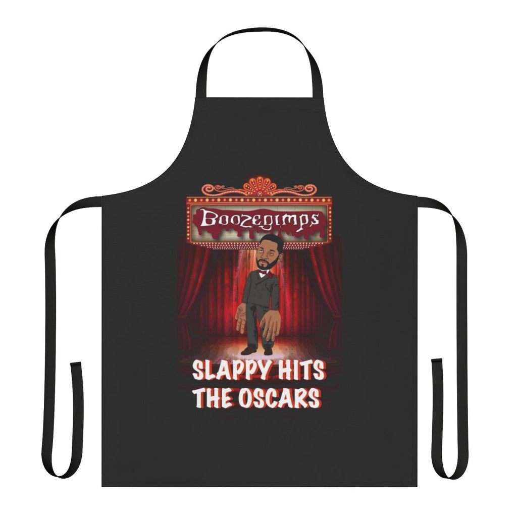 Slappy-Inspired Funny Apron with Will Smith and Oscars Theme