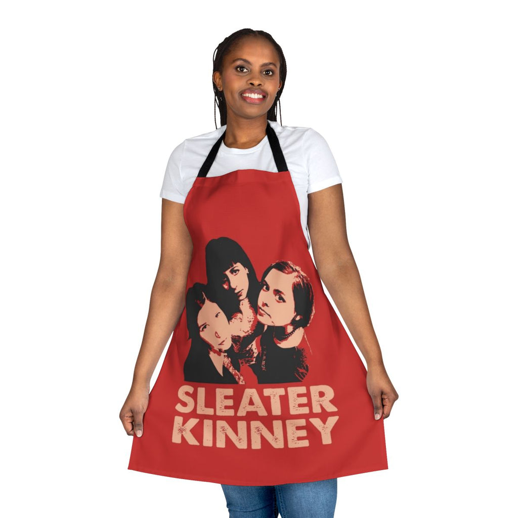 Sleater Kinney Inspired Punk Rock Apron