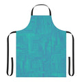 Stylish apron featuring a motherboard design, perfect for fans of the Be More Chill musical