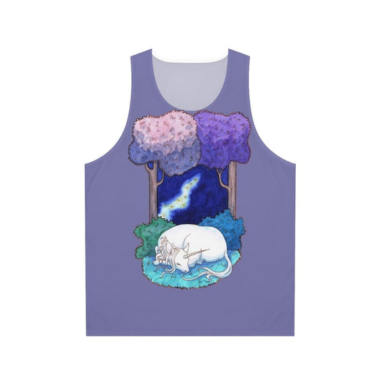 Sleep in the Lilac Forest Unisex Fantasy Tank Top