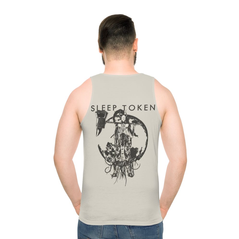 Unisex sleep token band logo tank top