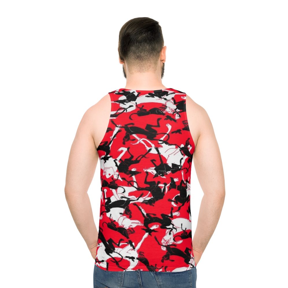 Sleeping Greyhounds Unisex Tank Top