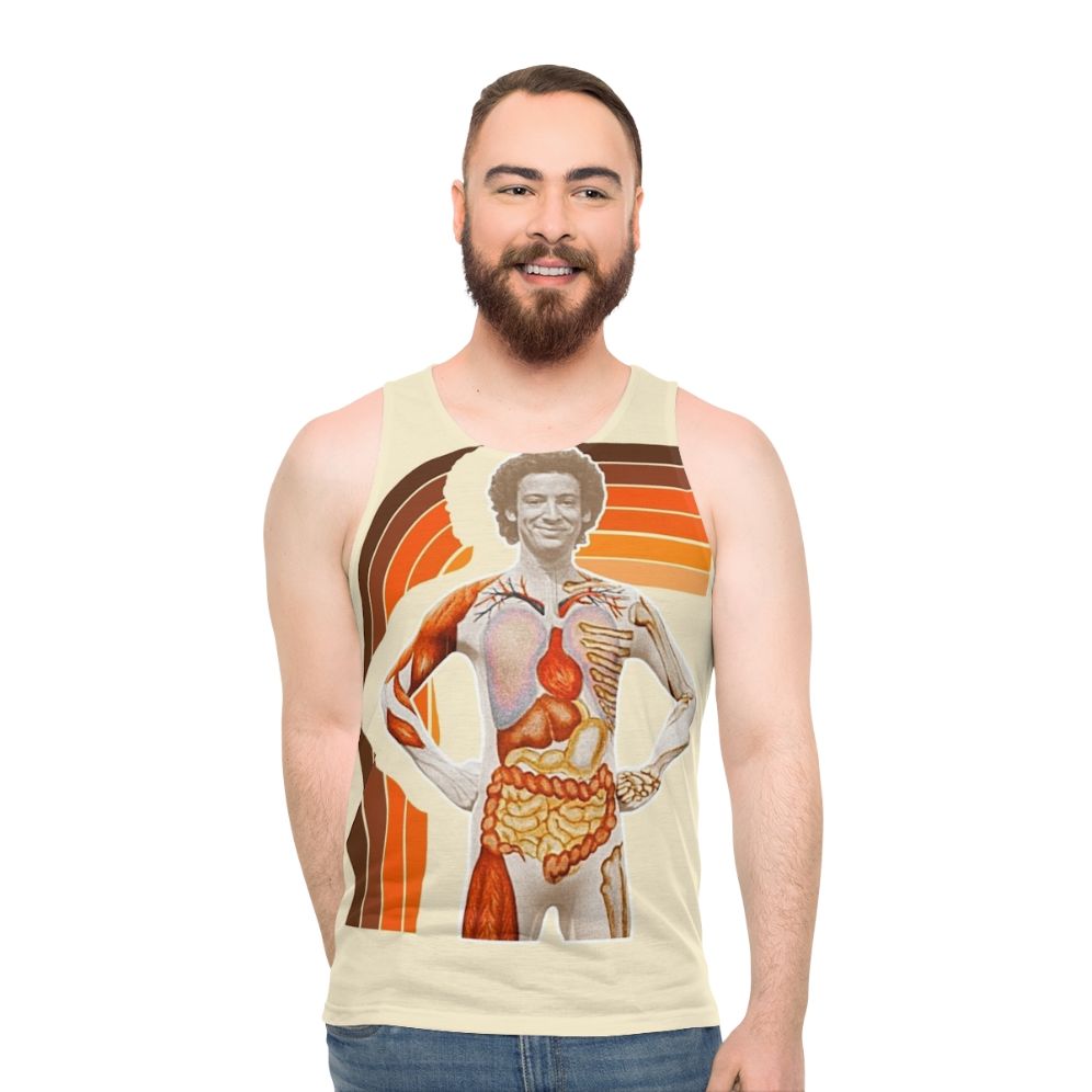 Slim Goodbody retro 1980s TV fanart unisex tank top