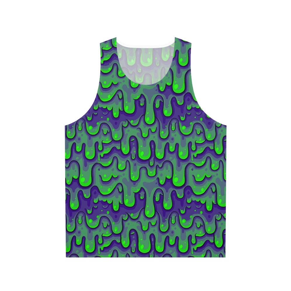 Slime pattern unisex tank top