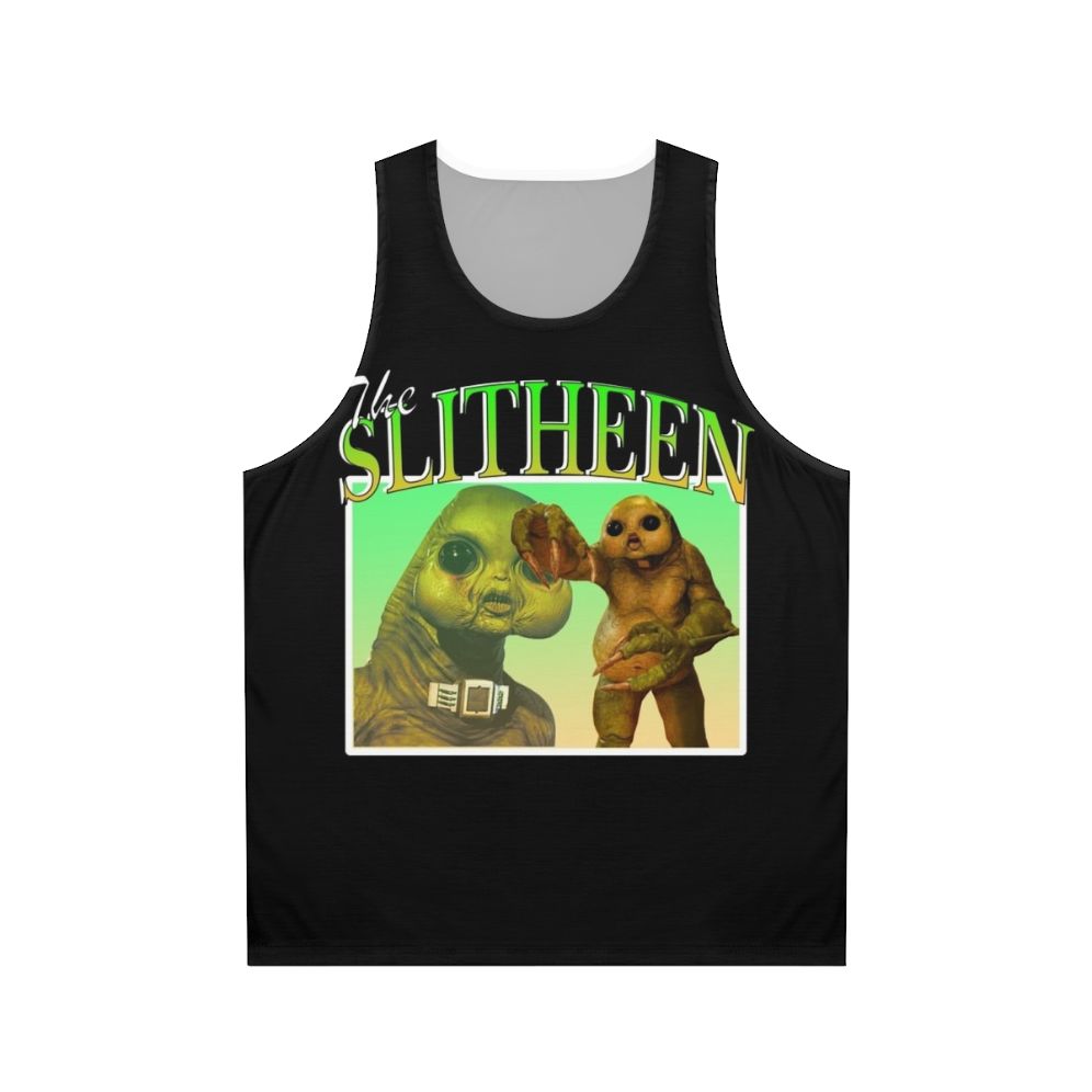 Slitheen Unisex Tank Top